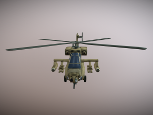 Helicopter 6 3D Model
