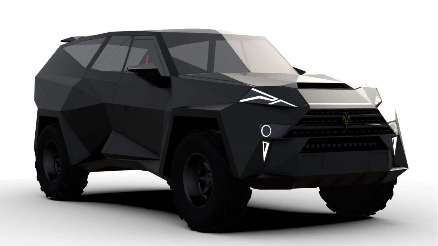 Kobra Car 3D Model .c4d .max .obj .3ds .fbx .stl .blend 