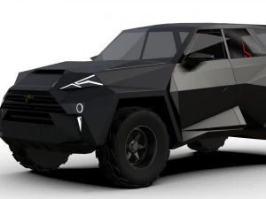 Kobra Car 3D Model