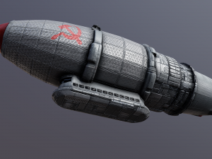 Kirov Airship Model 3D