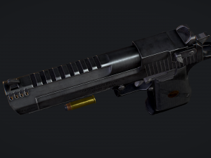 PBR Desert Eagle 3D Model