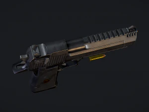 PBR Desert Eagle 3D Model