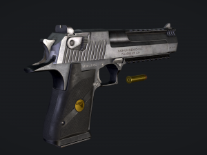 PBR Desert Eagle 3D Model