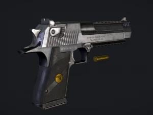 PBR Desert Eagle 3D Model