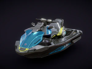 Jetski 3D Modell