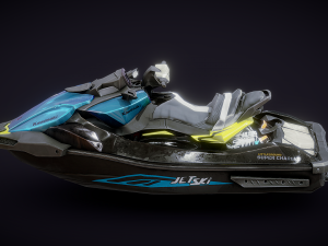 Jet Ski 3D Model