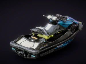 Jetski 3D Modell