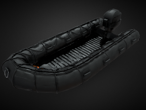 Combat Rubber Reconnaissance Craft 3Dモデル