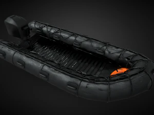 Combat Rubber Reconnaissance Craft 3D Model