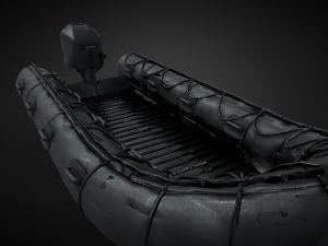 Combat Rubber Reconnaissance Craft Modèle 3D