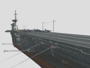 Oswald Boelcke Aircraft Carrier 3Dモデル