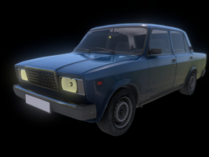LADA 2107 3D Model