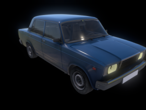 LADA 2107 3D Модель