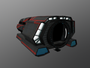 Class shuttlecraft 3D 模型