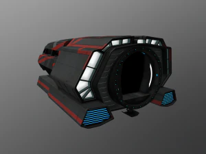 Class shuttlecraft 3D Model