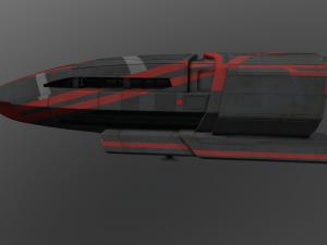 Class shuttlecraft 3D 模型