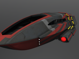 Class shuttlecraft 3D Model