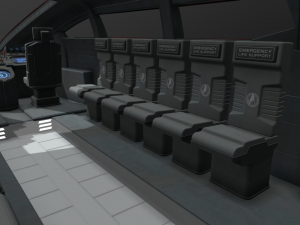 Class shuttlecraft 3D 模型