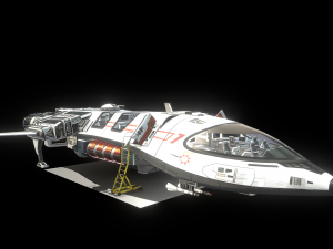 Spaceship VG-7X 3D 模型