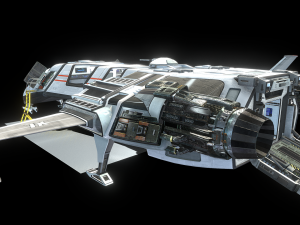 Spaceship VG-7X 3D 模型