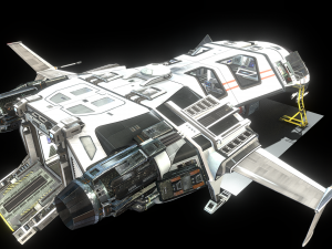 Spaceship VG-7X 3D 模型