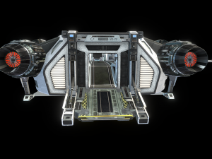 Spaceship VG-7X 3D 模型