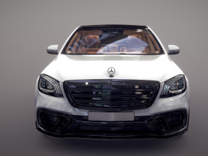 Mersedes-Benz s65 w222 3D 모델