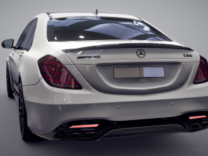 Mersedes-Benz s65 w222 3D 모델