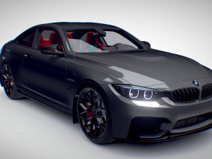 BMv M4 f82 3Dモデル