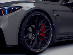 BMv M4 f82 3D Model