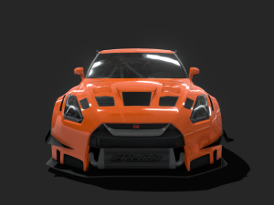 Nissan GT-R R35 GT 3D Model