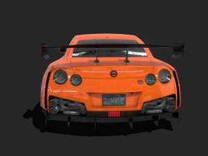 Nissan GT-R R35 GT 3D Model