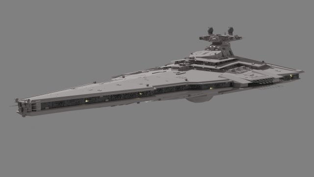 Class Destroyer Model 3D .c4d .max .obj .3ds .fbx .stl .blend 