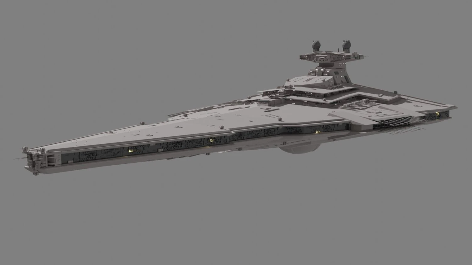 Class Destroyer 3D Model .c4d .max .obj .3ds .fbx .stl .blend 