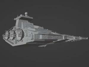 Class Destroyer Model 3D