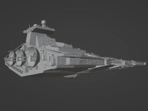 Class Destroyer 3D Model