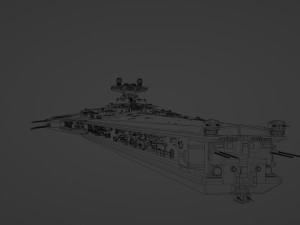 Class Destroyer Model 3D