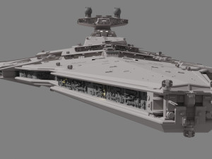 Class Destroyer Model 3D