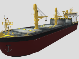 Bulk carrier Modelo 3D