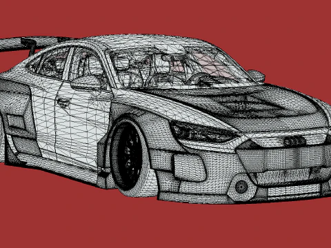 Audi RS Apex Modelo 3D