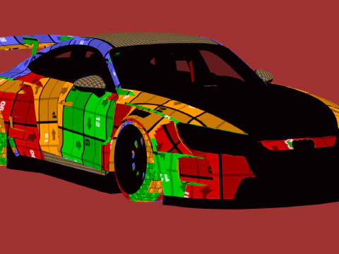Audi RS Apex Modelo 3D