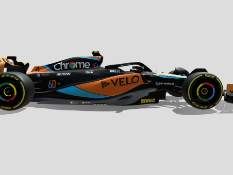 McLaren MCL60 F1 Modèle 3D