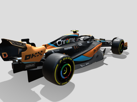 McLaren MCL60 F1 Modèle 3D