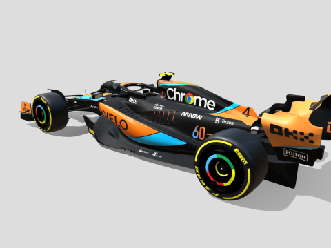 McLaren MCL60 F1 Modèle 3D