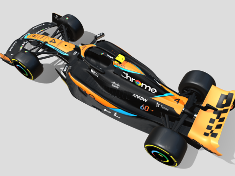 McLaren MCL60 F1 Modèle 3D