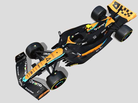McLaren MCL60 F1 Modèle 3D