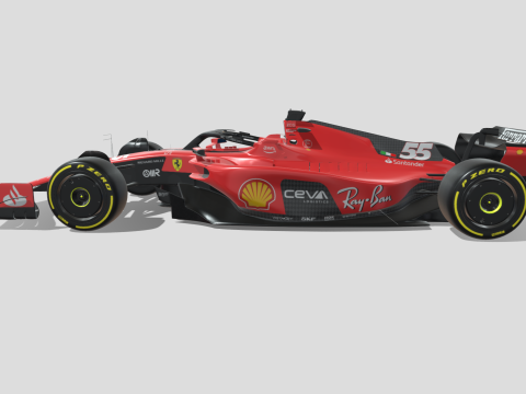 Scuderia Ferrari F1 SF23 3D Model