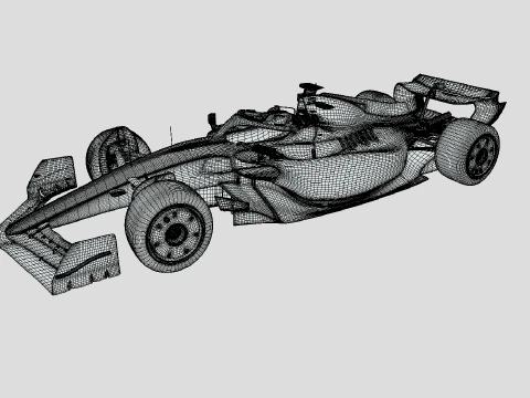 Scuderia Ferrari F1 SF23 3D Model