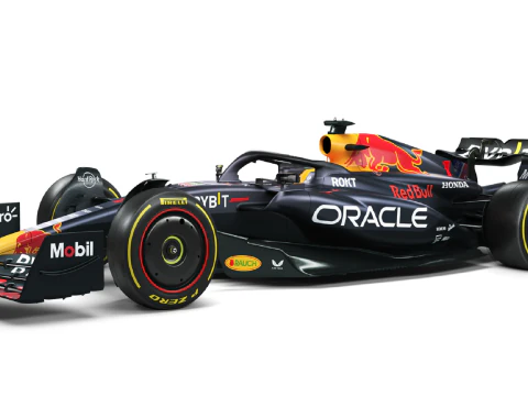 Oracle ReBull F1 Car RB19 3D Model