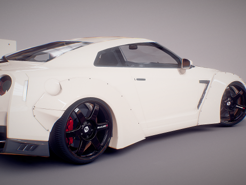 Nisan Skyline GTR 3D Model